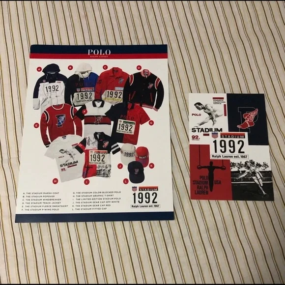 1992SPRING Polo Ralph Lauren 展示会カタログ Polo Ralph Lauren | Other | Polo Ralph Lauren Stadium 992